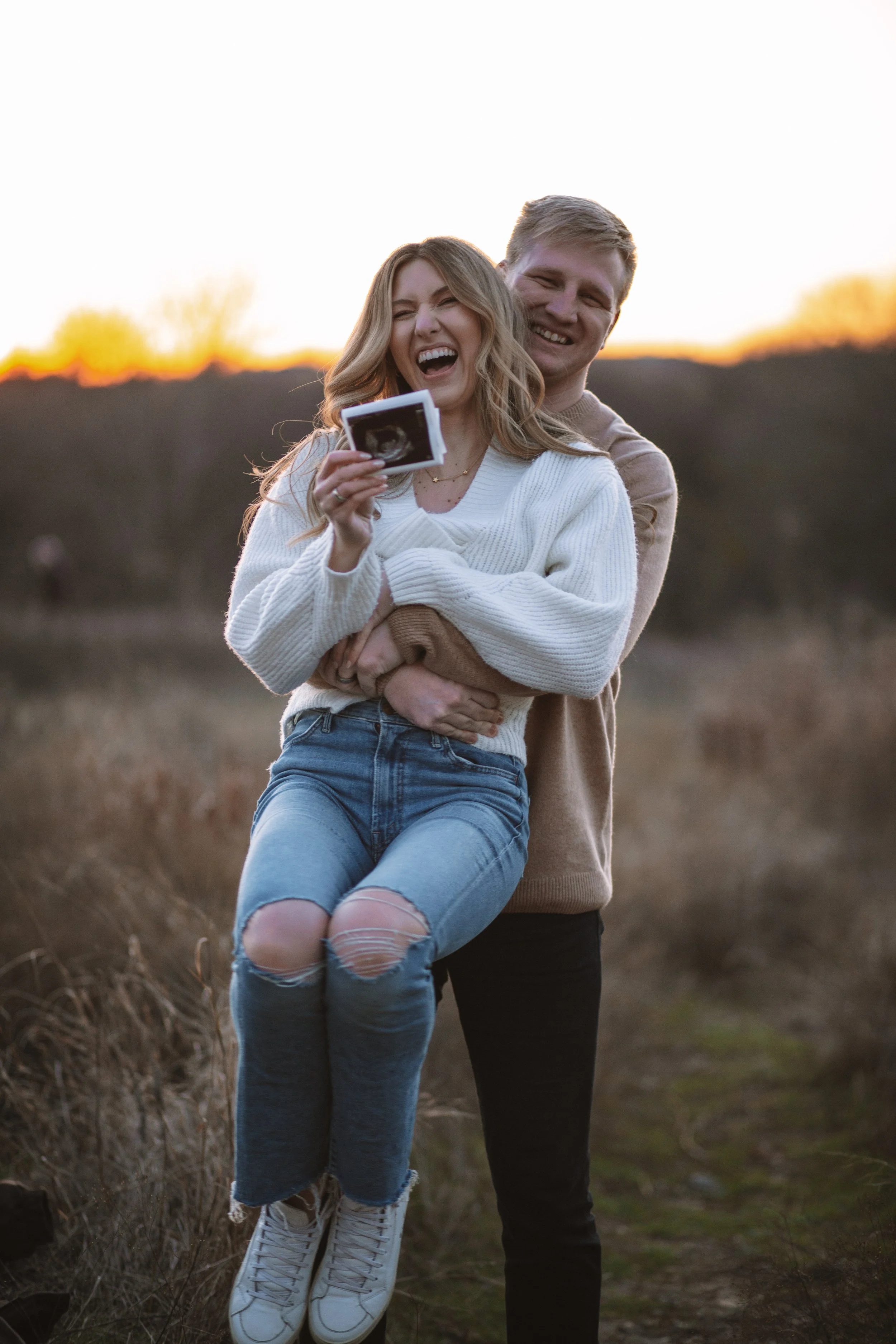 Pregnancy Announcement Session