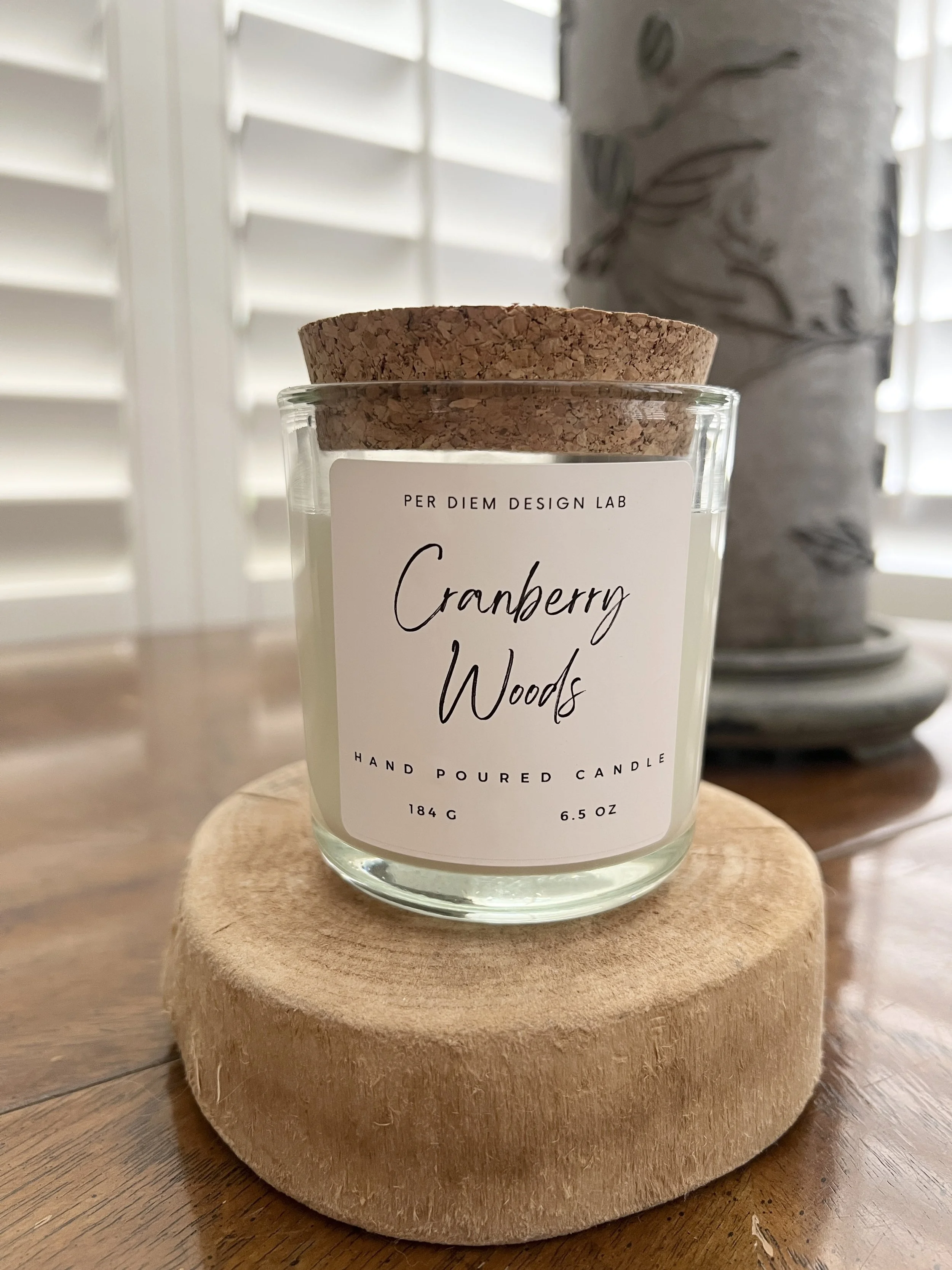 Cranberry Woods Candle 6.5 Oz.