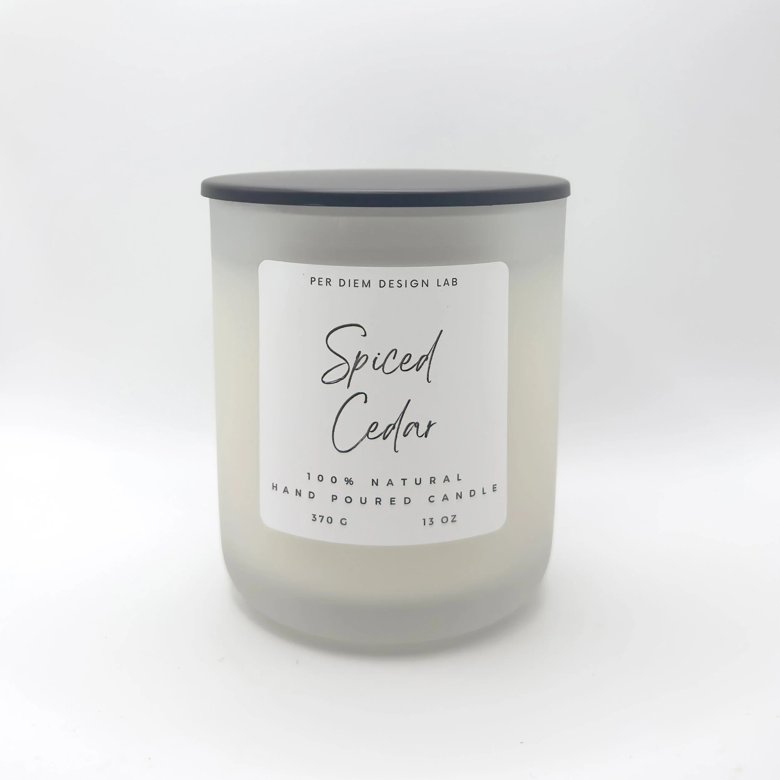 Spiced Cedar Natural Candle