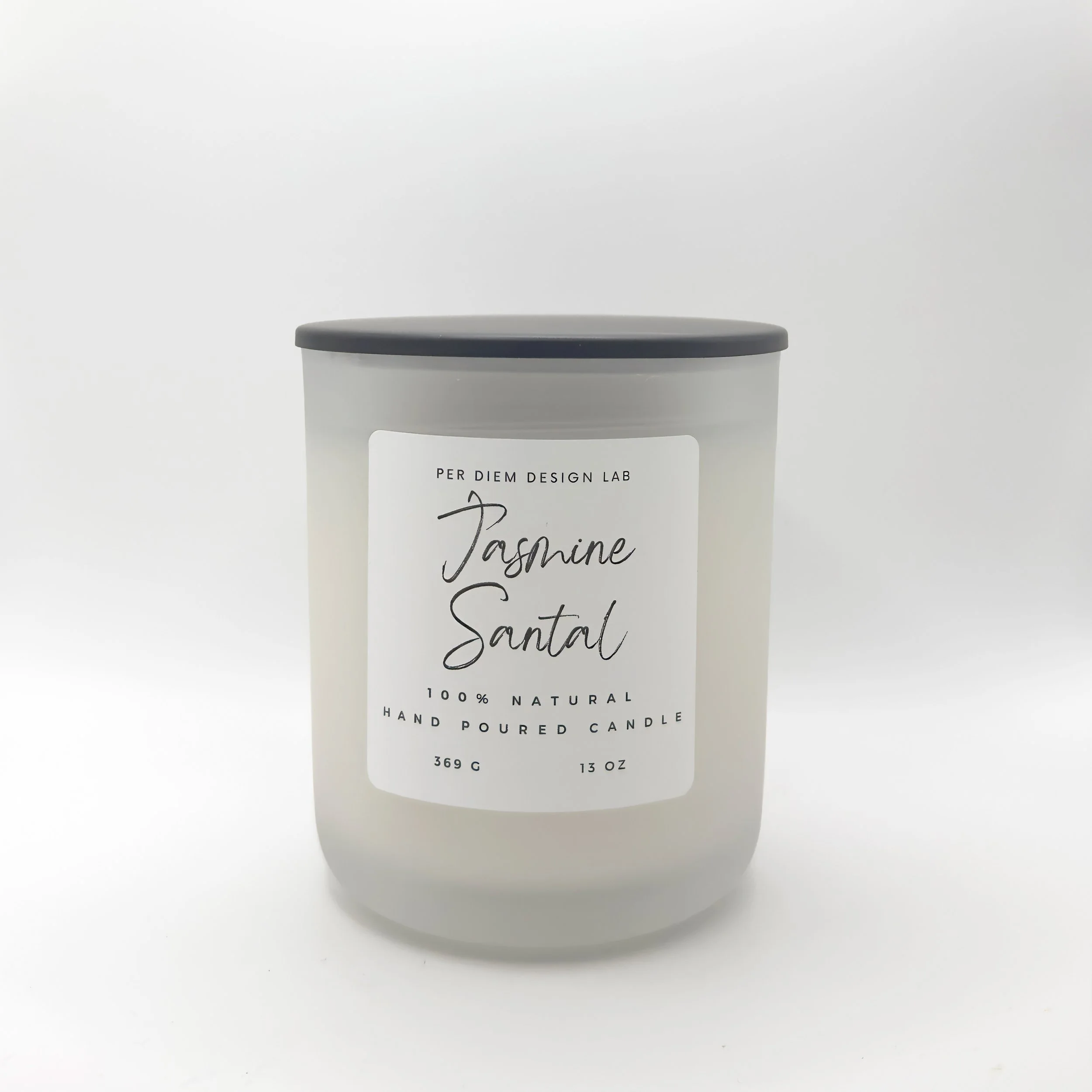 Jasmine Santal Natural Candle