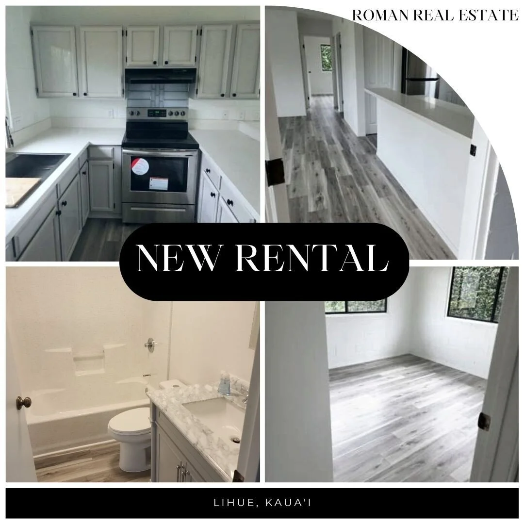 768sqft - 2 bedroom, 1 bath fully renovated duplex across Wilcox Hospital (Lihue)

For more info click link in bio.