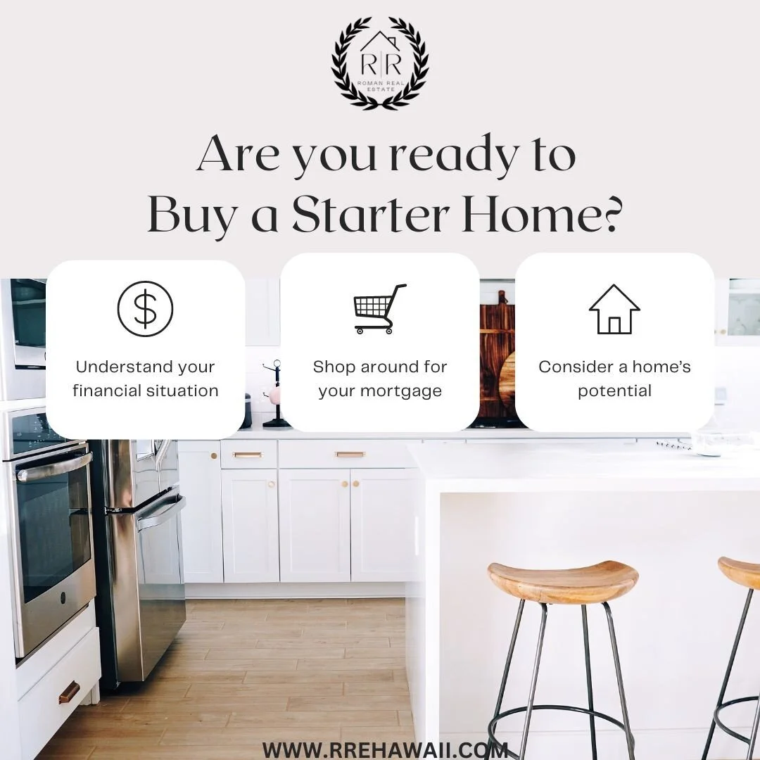 Are you ready to buy a starter home? 🏡
Here are some signs are you finally ready to buy a starter home and kick renting to the curb. 
✅ Your rent is rising
✅ Your credit score is solid
✅ Your debt is manageable 
✅ You can afford a down payment 
✅ Yo