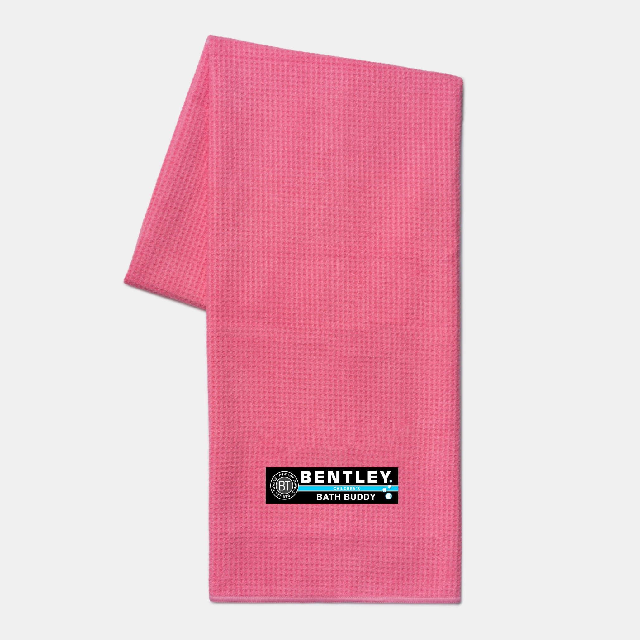 Bentley Hair Towel Pink Childrens Bath Buddy.png