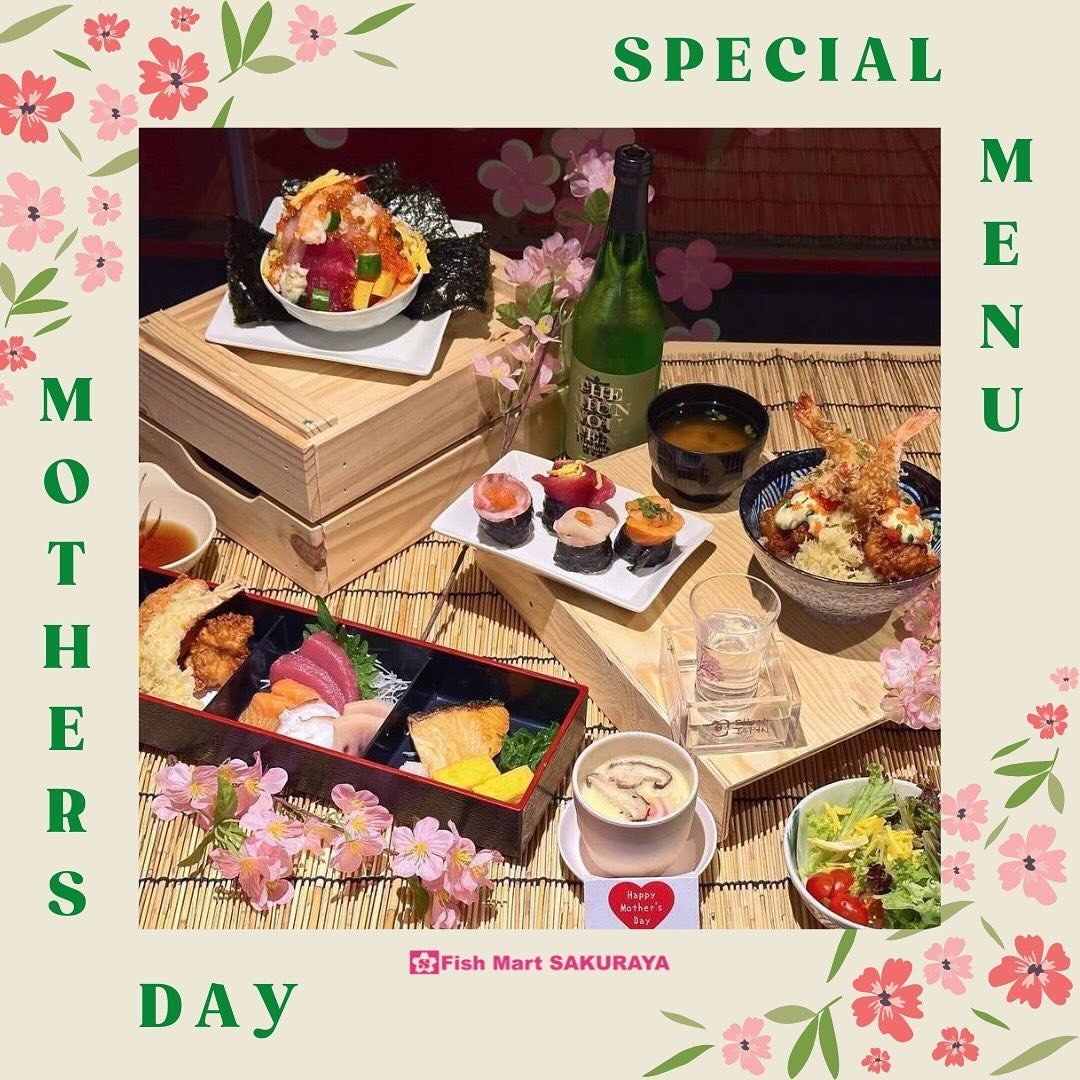 Cheers to Mom! Let&rsquo;s celebrate at Fish Mart Sakuraya from May 10th to 12th. Treat Mom to a delightful surprise with every Mother&rsquo;s Day menu order &ndash; a complimentary Murasaki Imo Pie awaits! And for a special touch, sip on discounted 