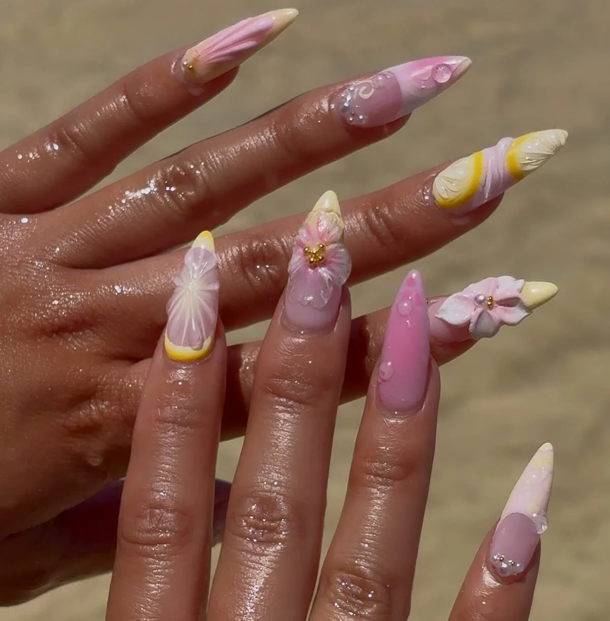 Vacation nails 😍