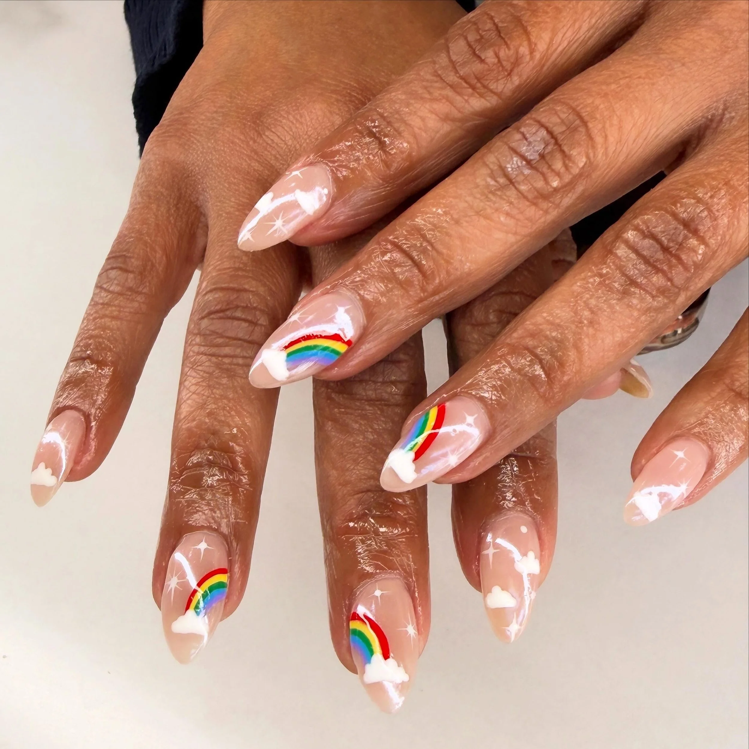Let&rsquo;s get these nails ready for pride 😍