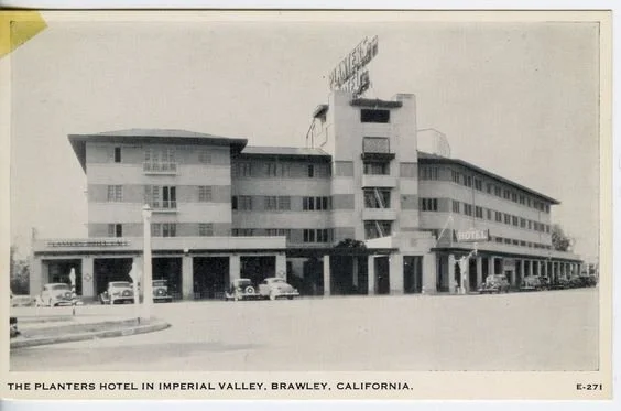 Former Office of Hart Insurance Center in Brawley California