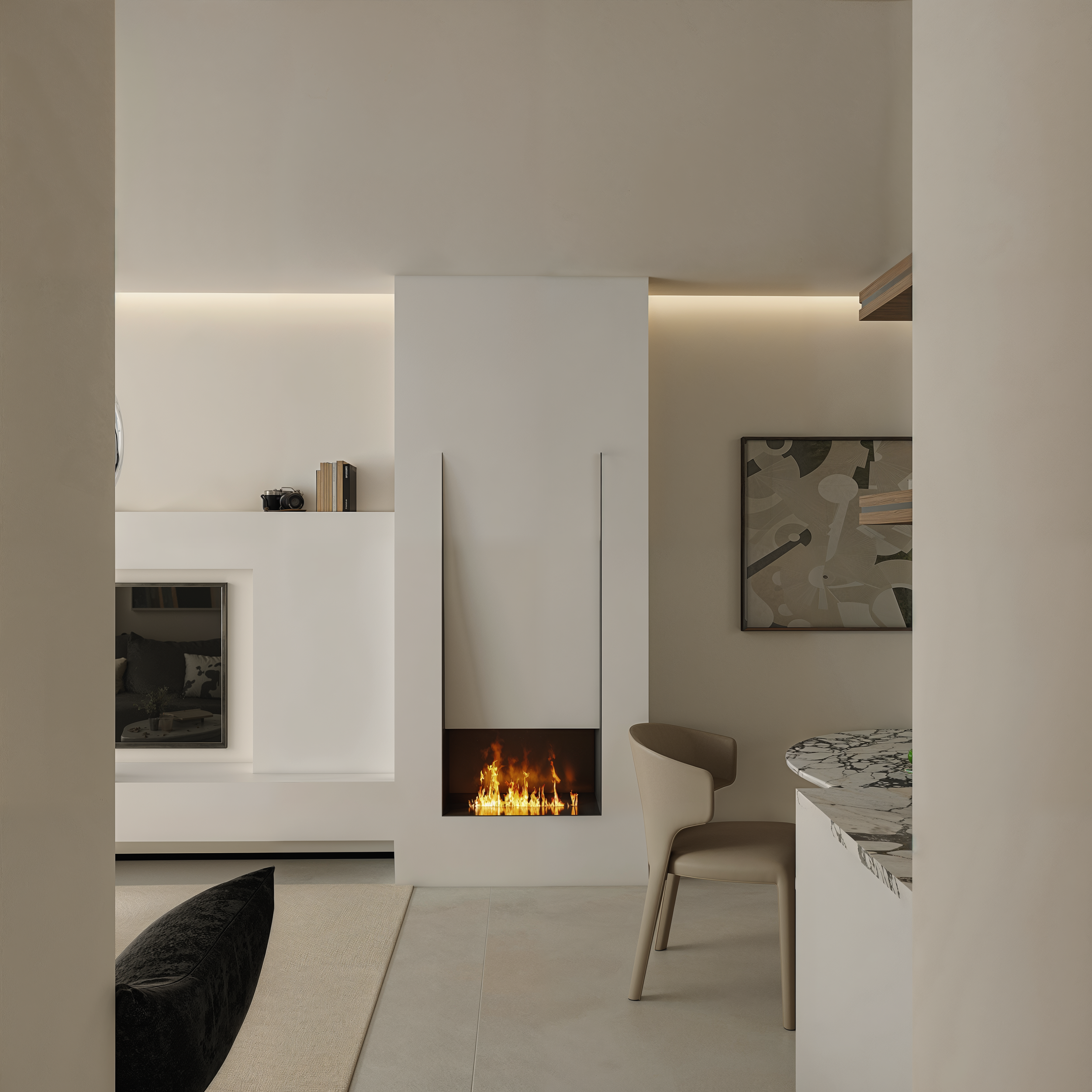 3D renders of apartment