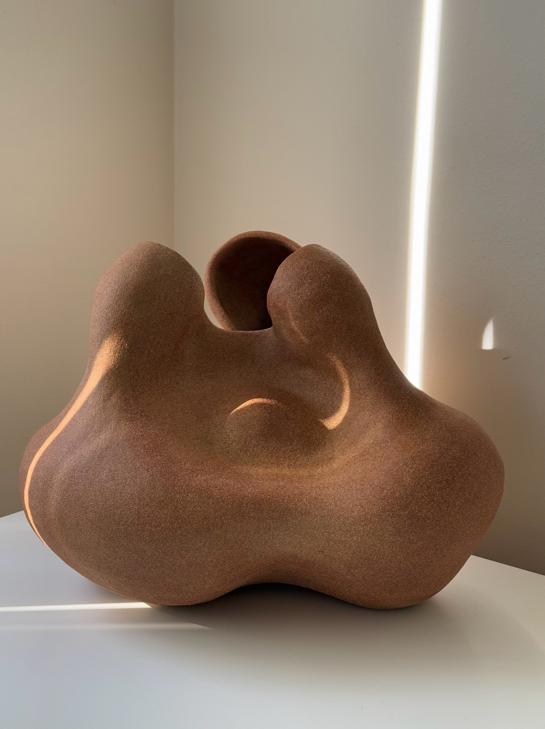 Unique ceramic sculpture
