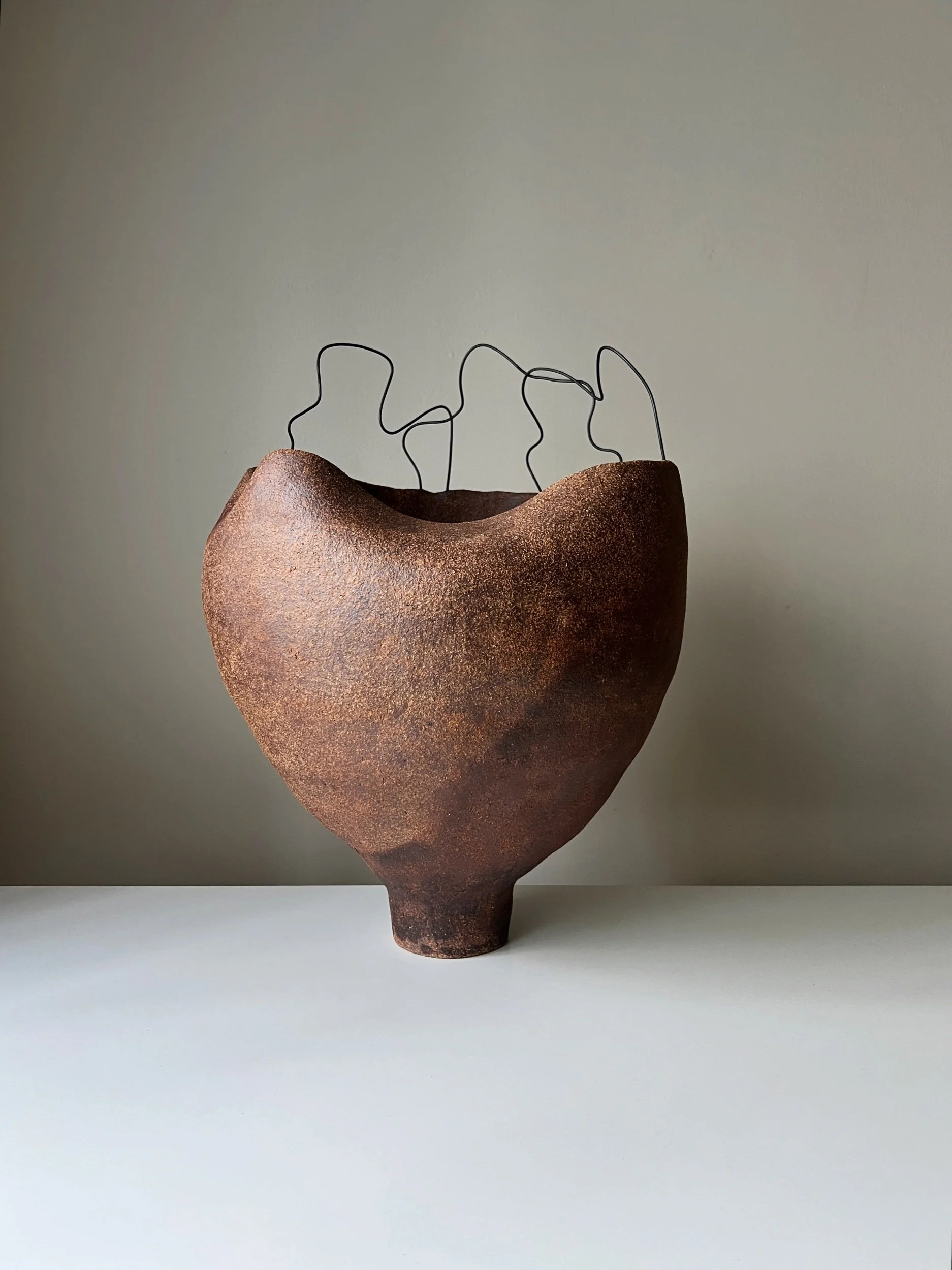 Custom ceramic sculpture commission by artist Anna Shipulina