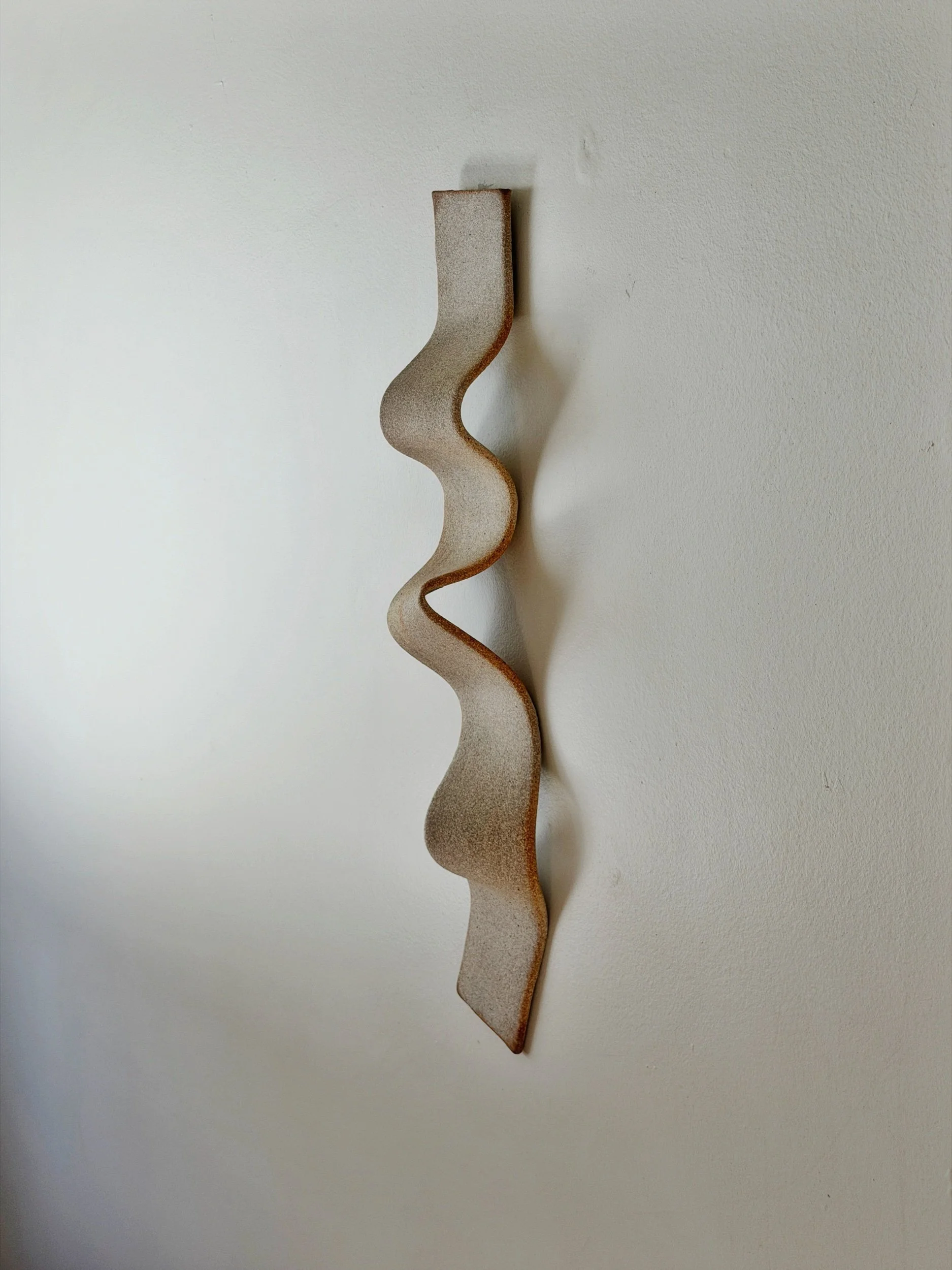 Organic modern wall sculpture