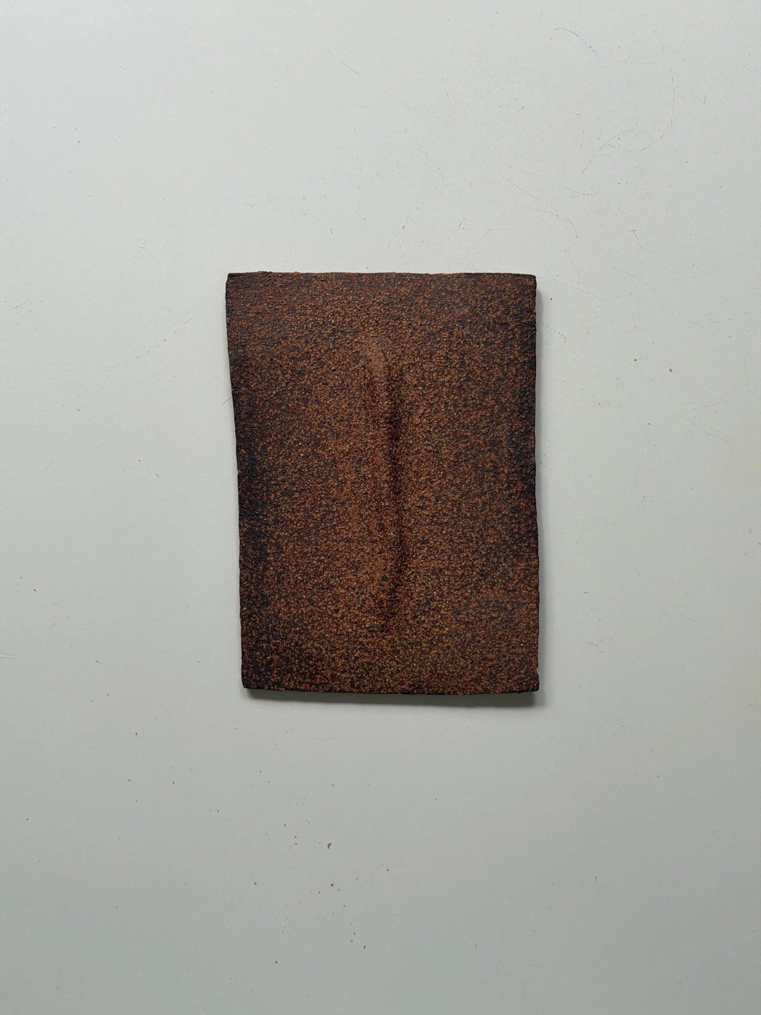 rustic handcrafted ceramic tile