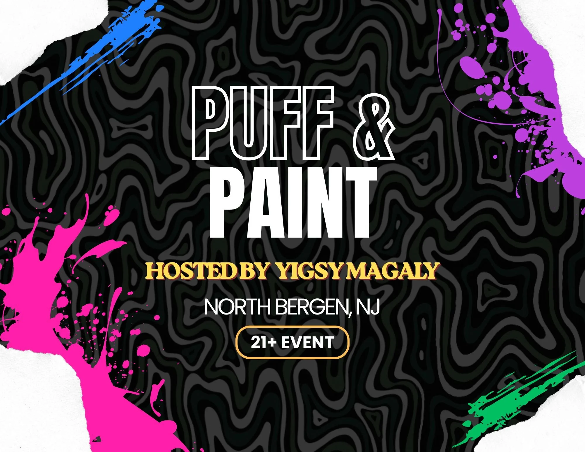 Puff &amp; Paint at North Bergen 