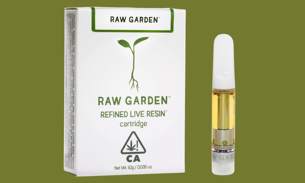 20% off Raw Garden vape carts at The Hook Watsonville