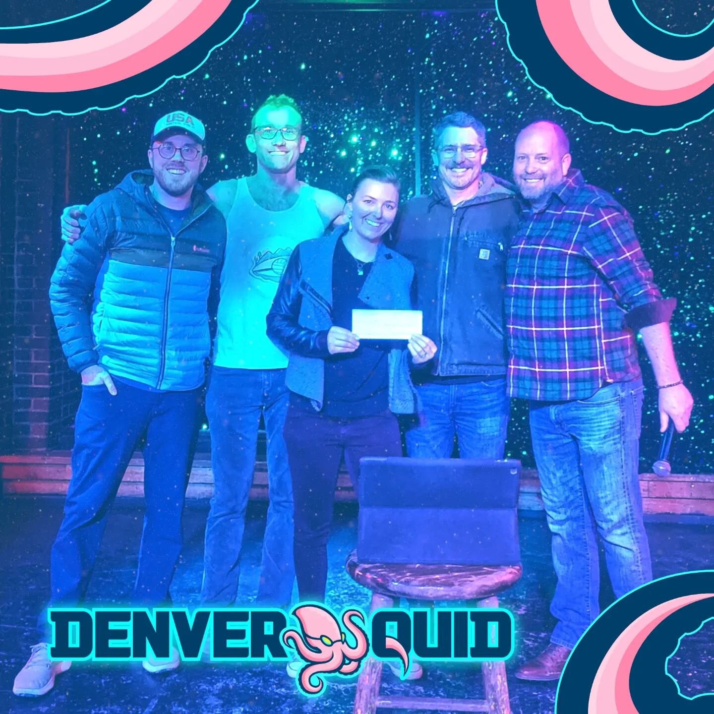 We are excited to announce a donation to @onecolorado from Denver Squid / Rocky Mountain Oyster Festival! 

One Colorado is an awesome organization that supports fellow LGBTQ Coloradans and their Families! Go give them a follow 🦑🌈