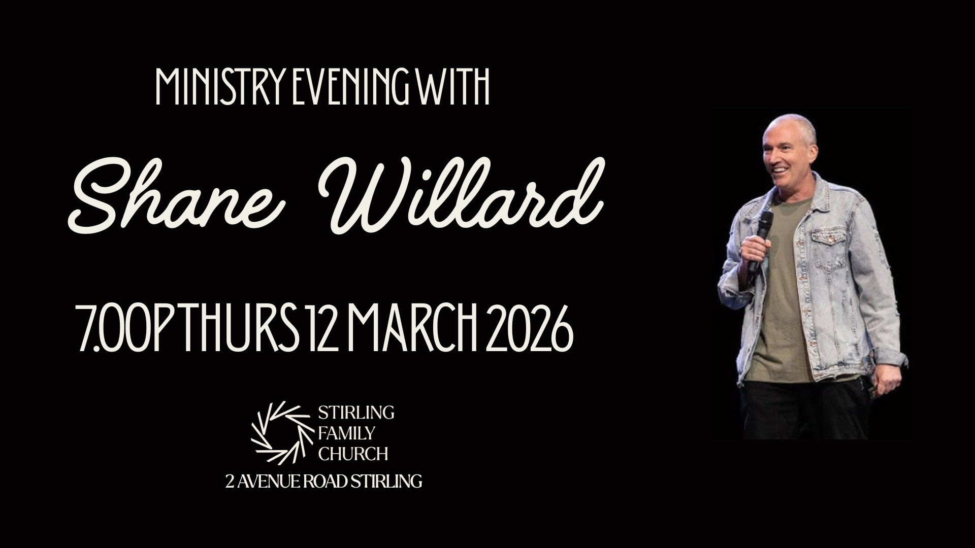 12 Mar 2026 - Guest Ministry Pr Shane Willard - Pentecost