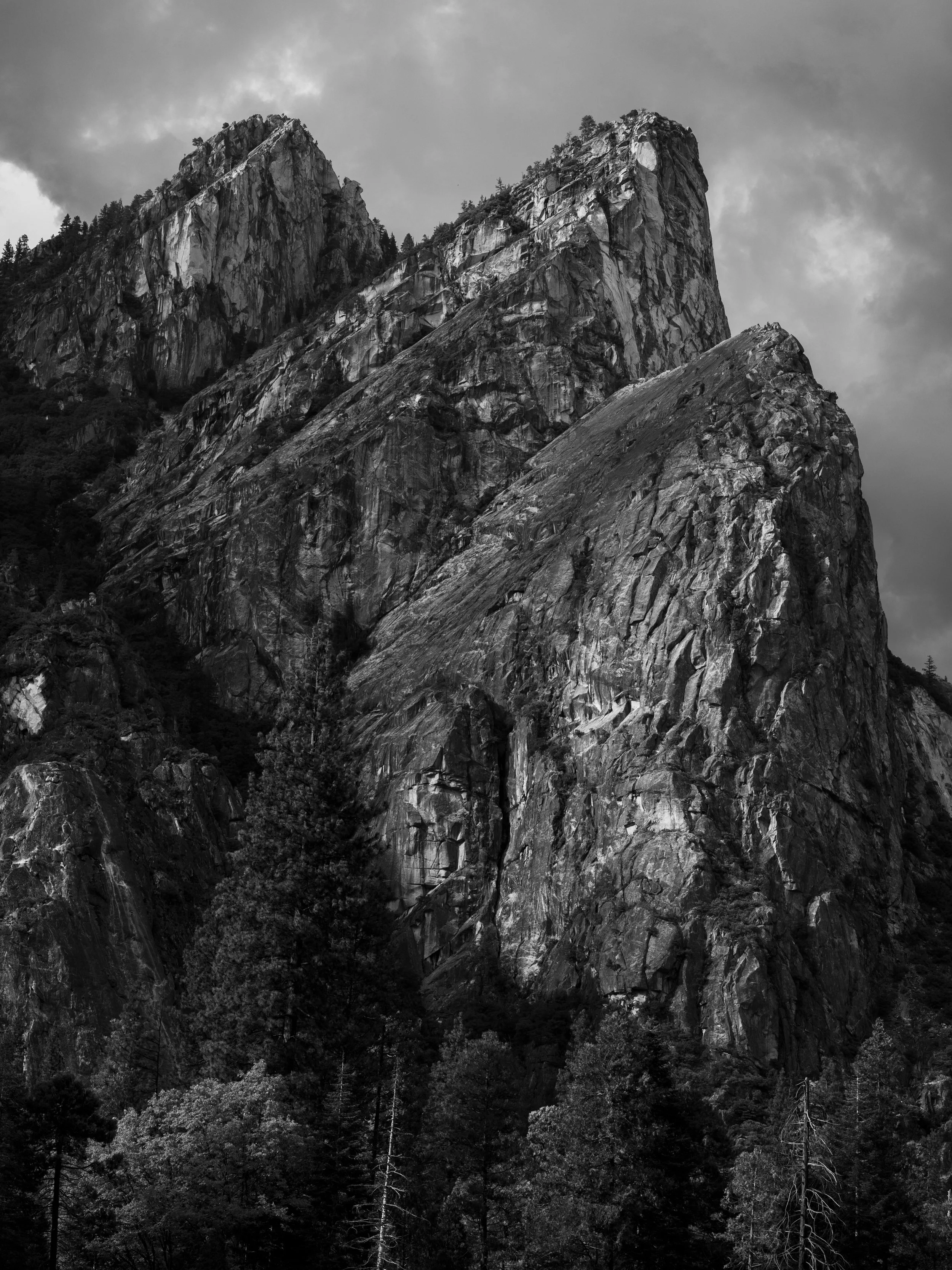 Spending some time in the valley before the summer crowds take over.

The Three Brothers rise more than 3,000 feet above the valley floor. John Muir once wrote that Eagle Peak (the uppermost &ldquo;brother&rdquo;) offers the best view of the valley.
