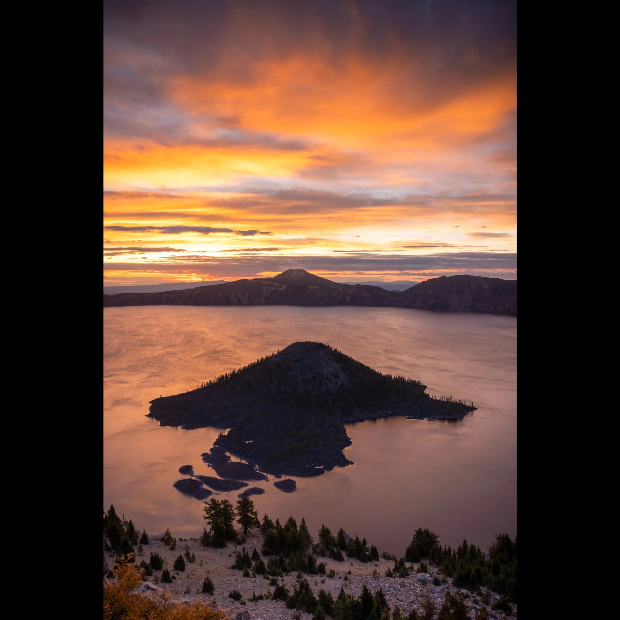 Crater Lake Sunrise