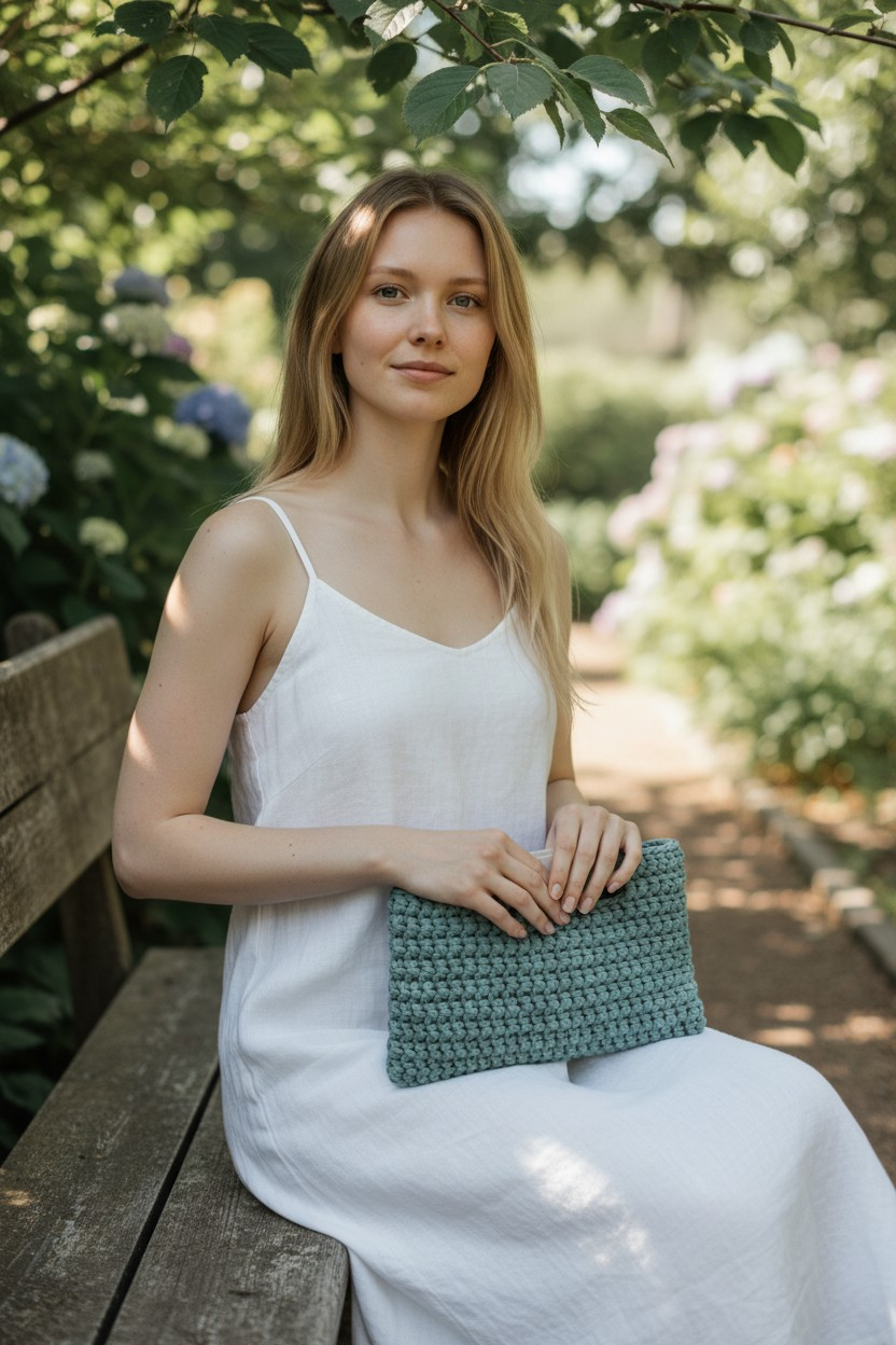 Dani Crochet Handbag