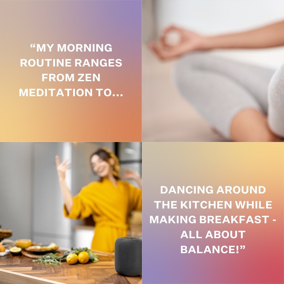 Morning routines? It&rsquo;s all about that perfect balance! ☀️ Who else dances their way to breakfast? 💃

#LIVELOUDLY #LIVEPROUDLY #EmbraceYourQuirks #YinYang #YoungandCo #YoungandCool