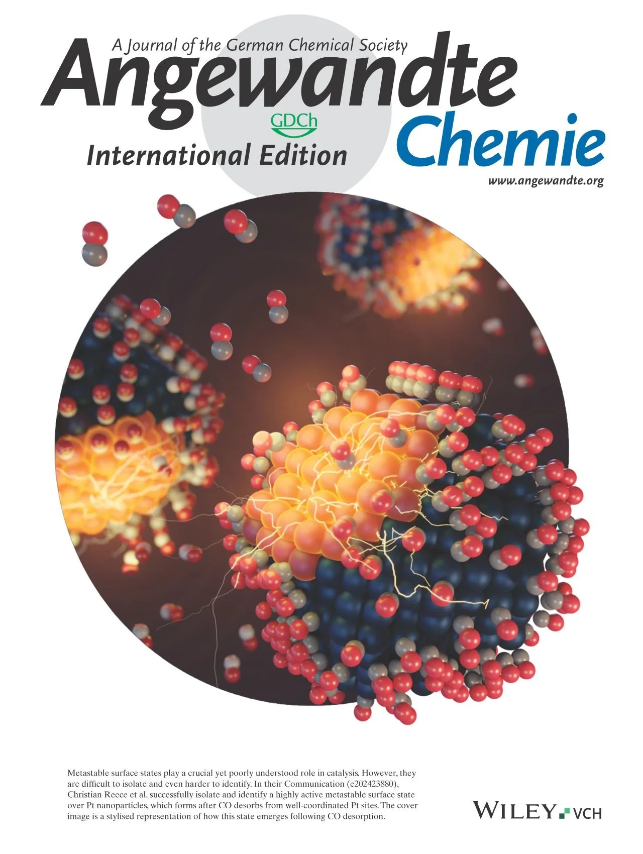 Highly active metastable surface states in Pt nanoparticles (Reece Group - Rowland Institute Harvard)