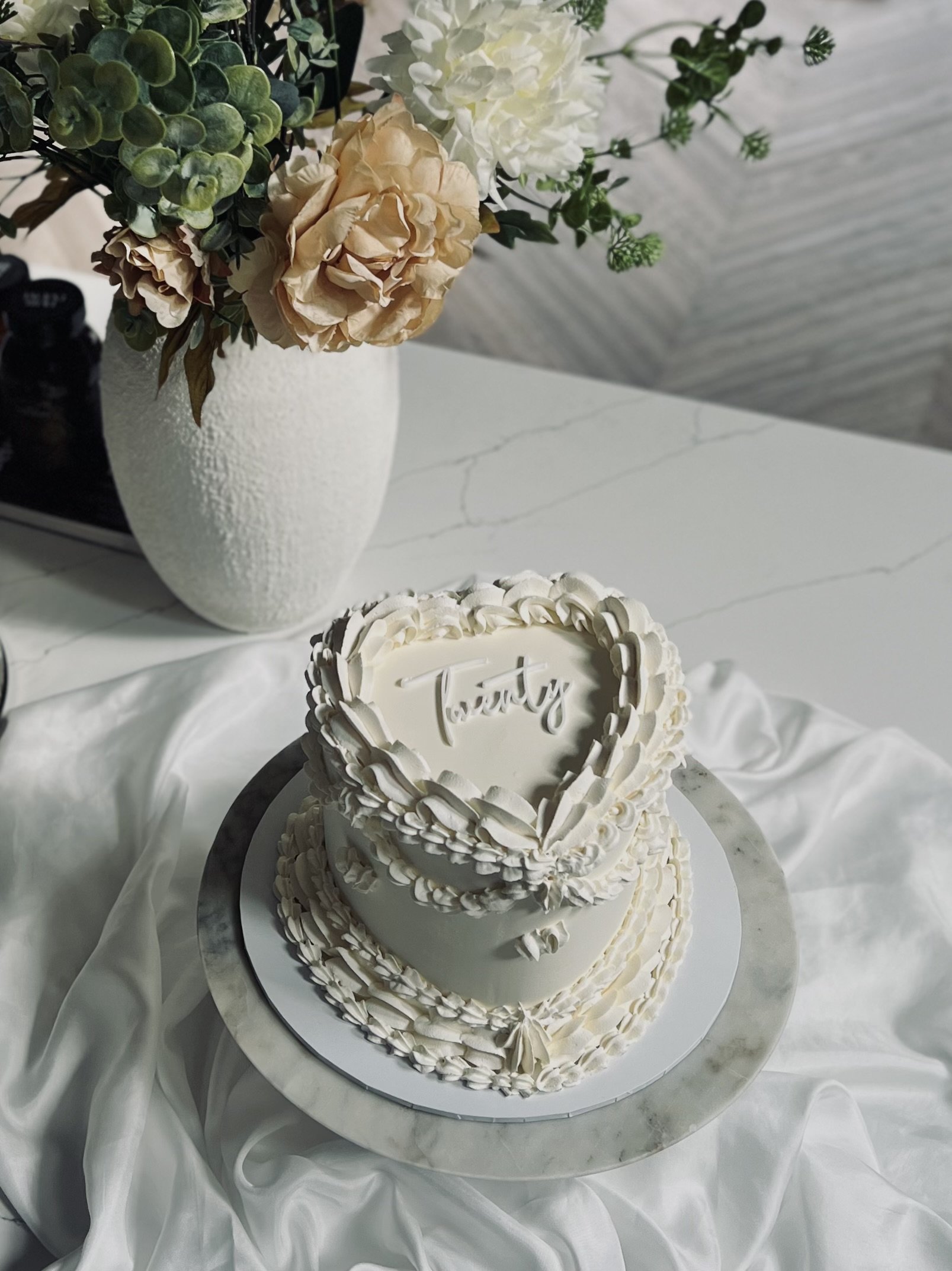 Vintage Heart Cake Cheshire, Manchester 