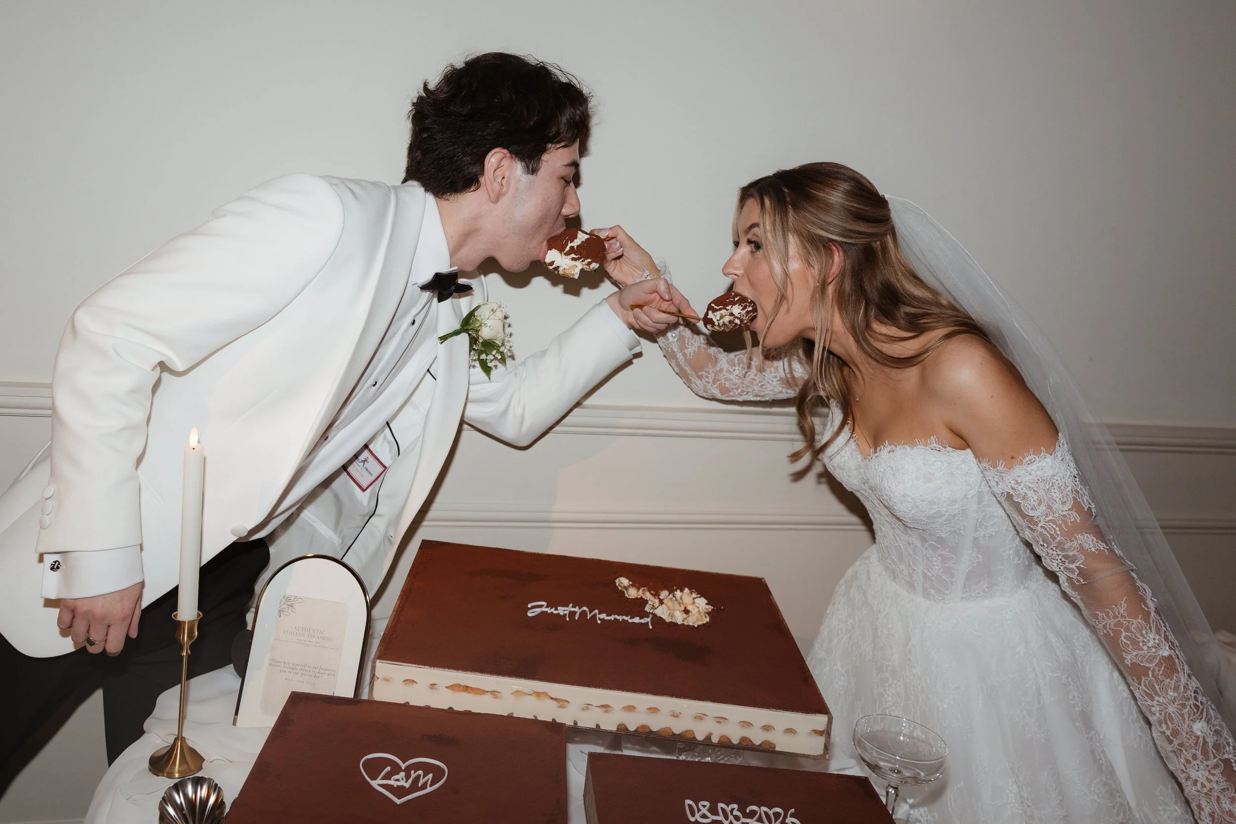 Wedding tiramisu for the modern couple in Manchester, Cheshire and Yorkshire.