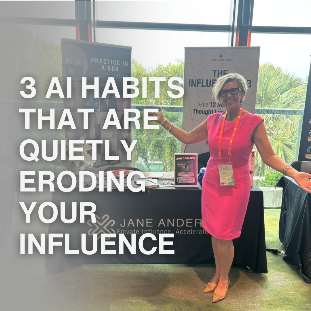 3 AI Habits That Are Quietly Eroding Your Influence