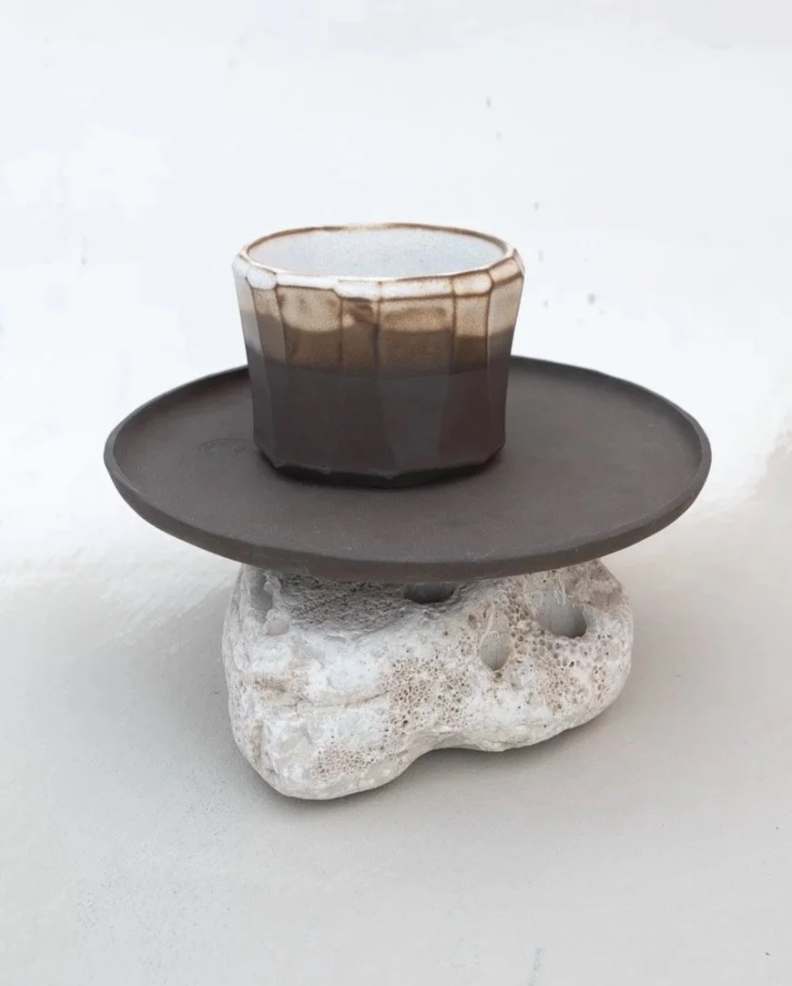 Plate & Cup Set "Neubeginn"