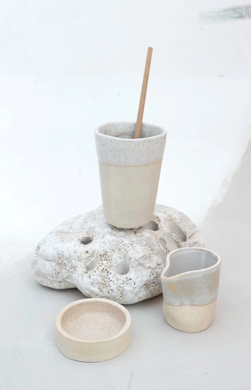 Plate & Cup Set "Turn to Light"