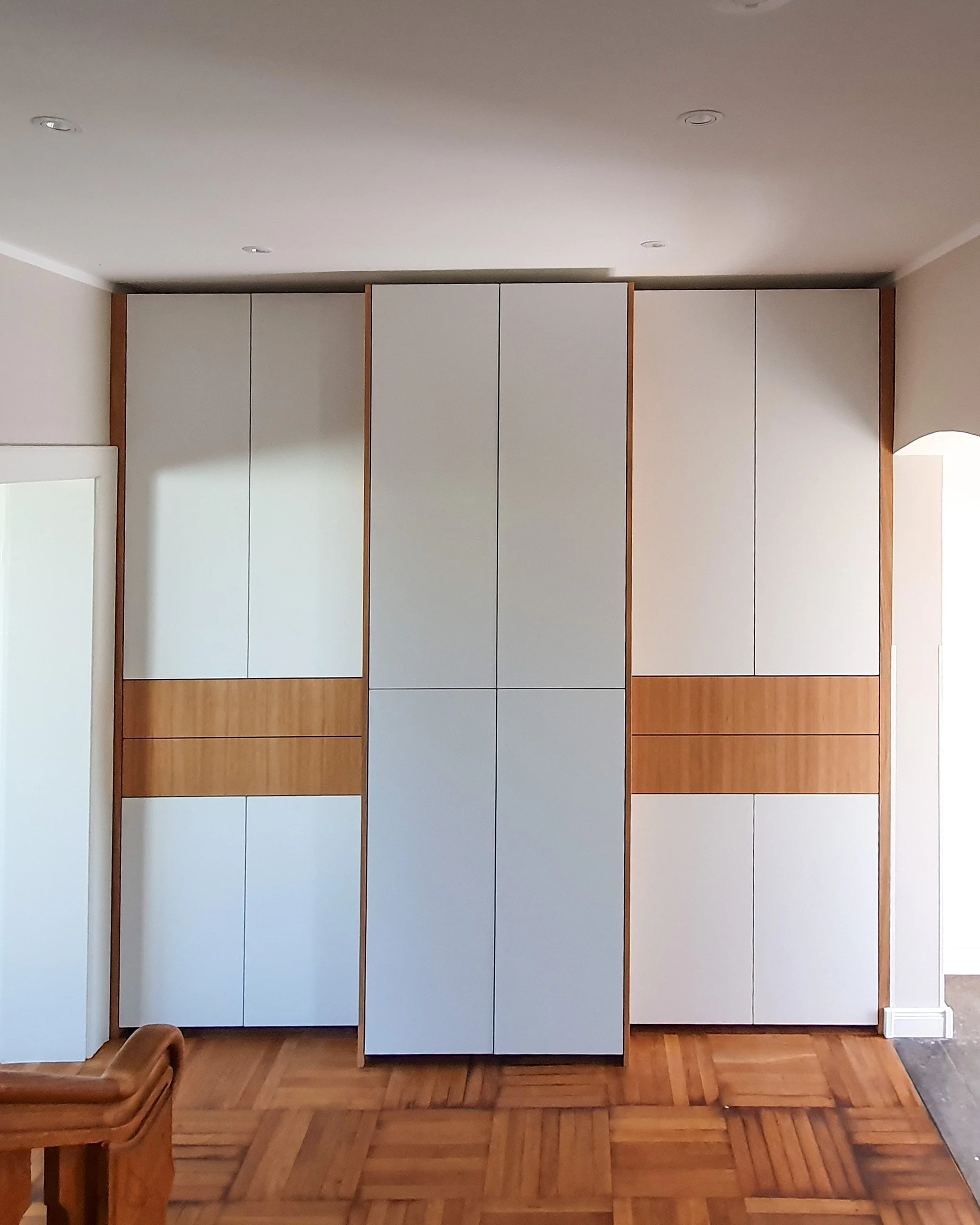 Garderobe für spezielle Raumanforderung