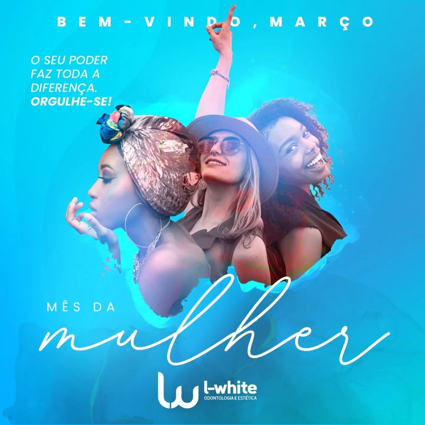 Bem-vindo, março! Mês da Mulher.
 Que você, mulher, seja homenageada todos os dias com a intensidade que merece. 💙
Mês dedicado a elas, que são exemplos de força, luta e sabedoria.