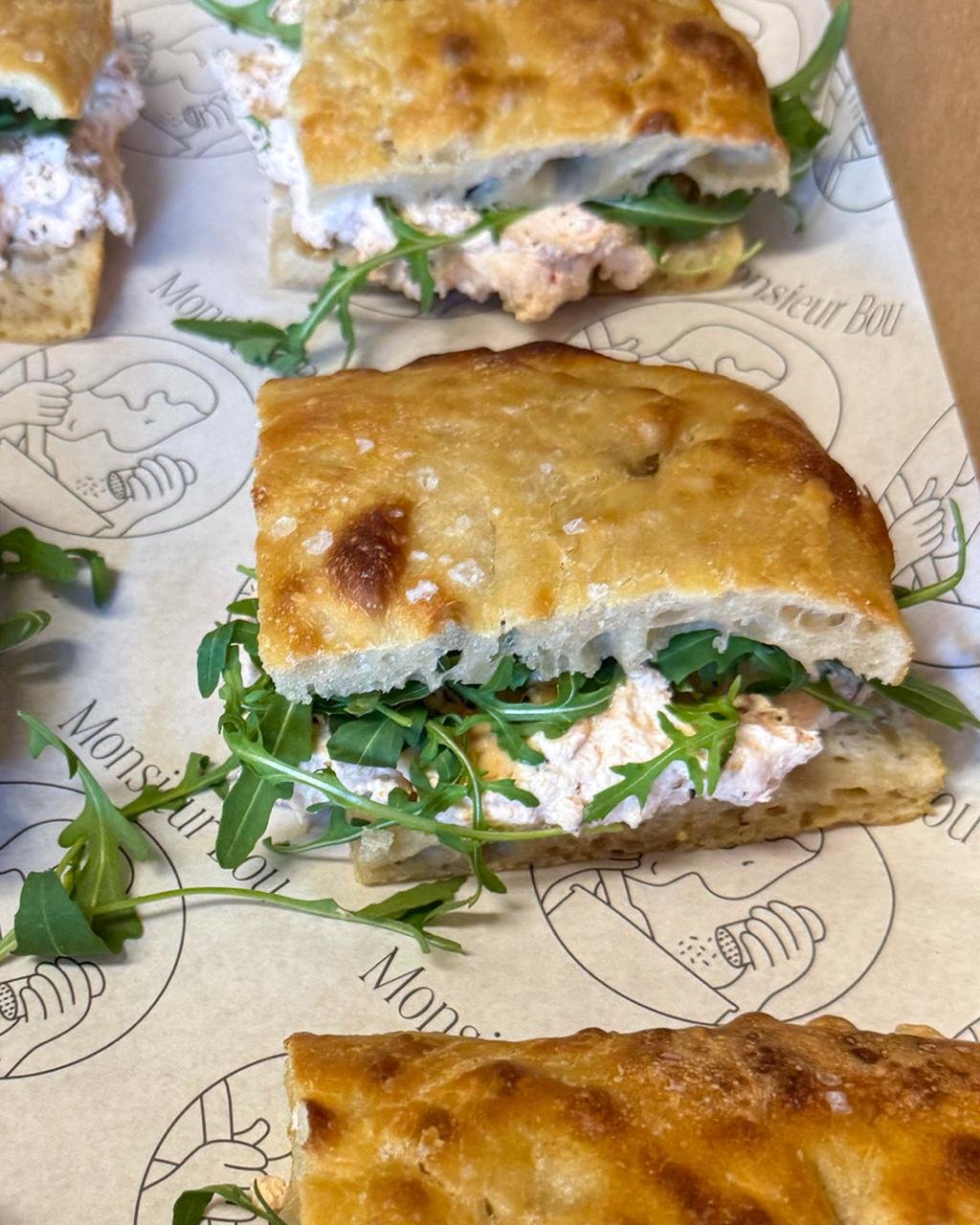 Tuna Focaccia