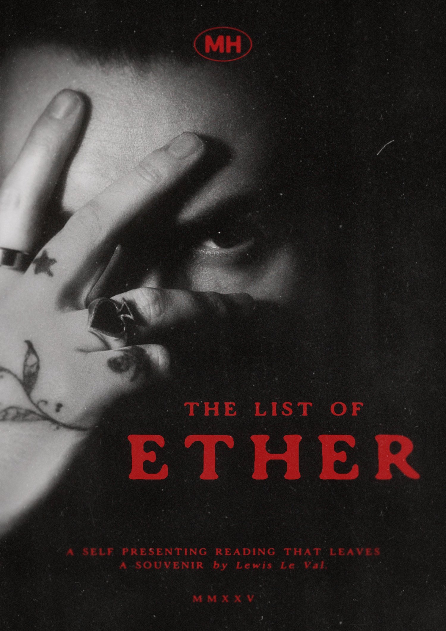 The List of Ether by Lewis Le Val