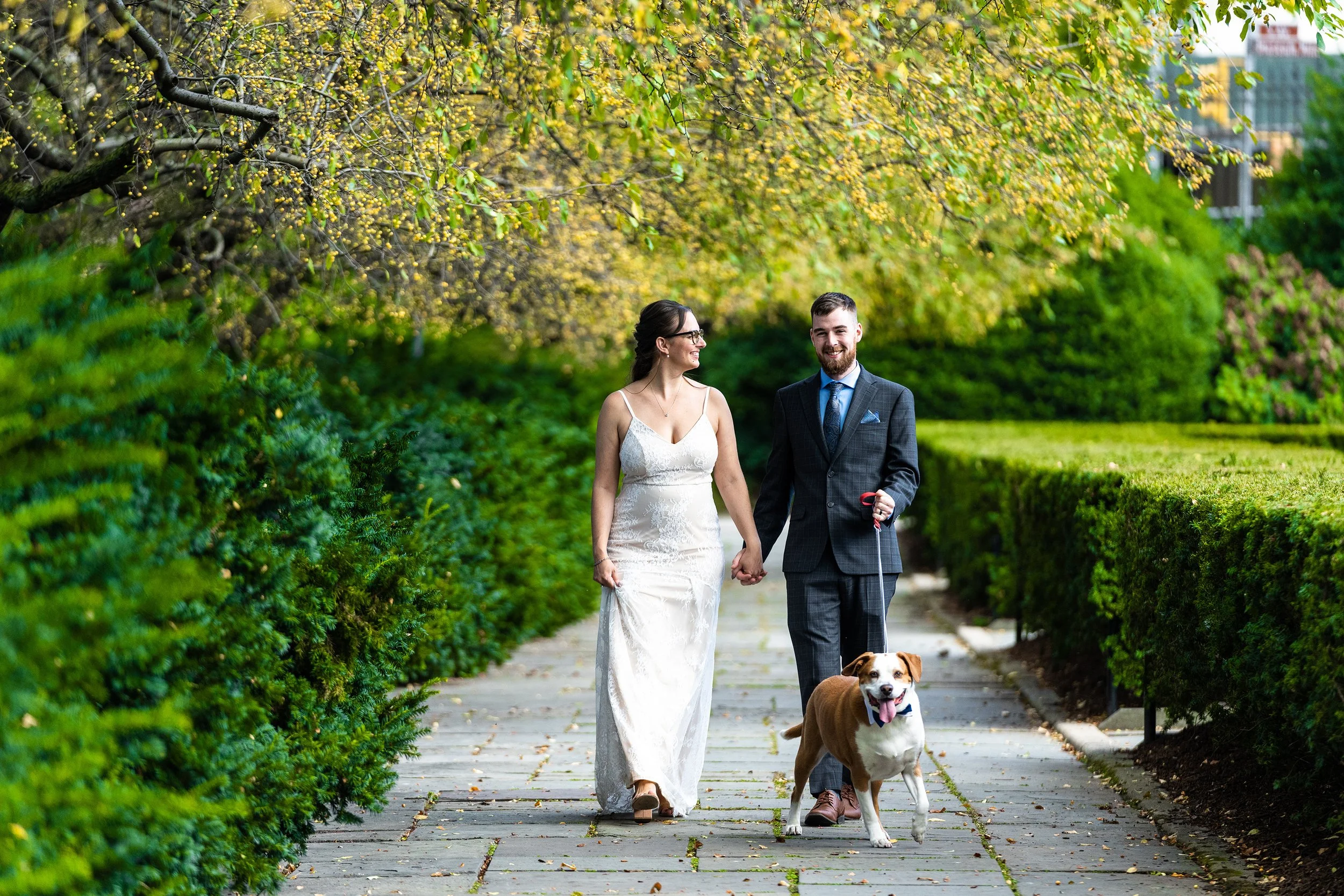 Intimate Wedding at Conservatory Garden in Central Park