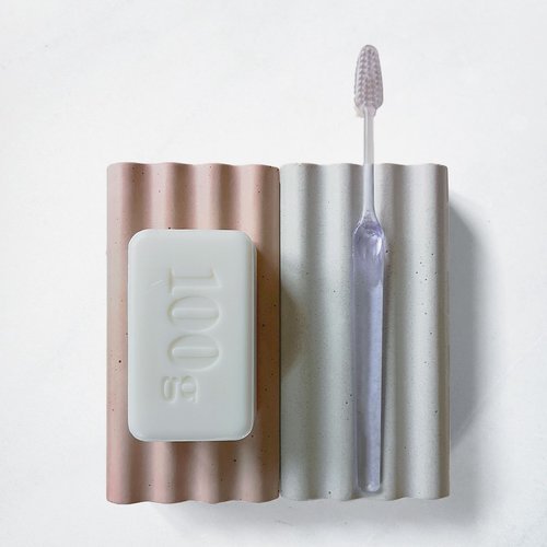 Designerbox x Label Famille _ Duo d'accessoires béton Socles _ SDO 2018