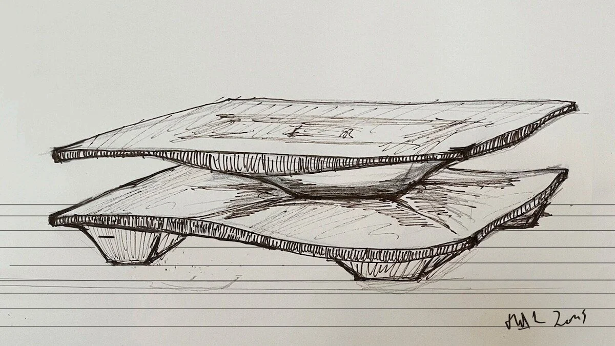 Marc-Antoine Goulard, Table basse Mantaray version 2, 2026 © Galerie Zèbres.jpeg