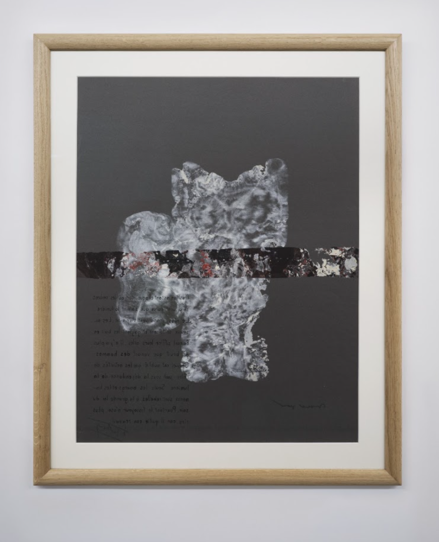 Sans titre (flottage en miroir), Marcel Jean & Henri Pastoureau, Courtesy Galerie Boquet