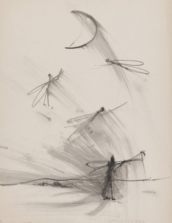 Moustiques, Dora Maar, Courtesy Galerie Boquet 