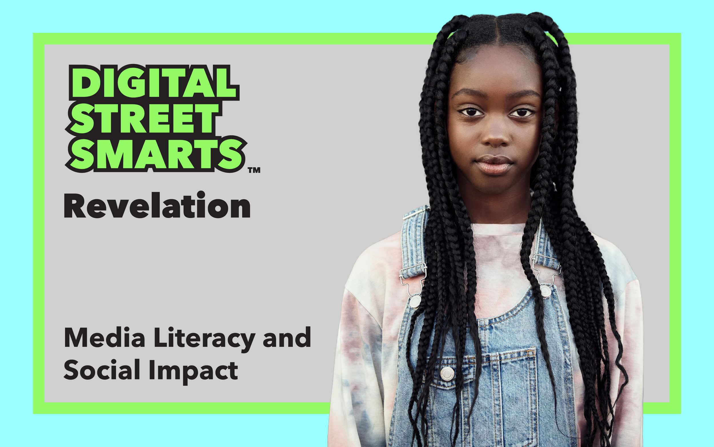 Girl in online family workshop to understand media literacy and social impact.