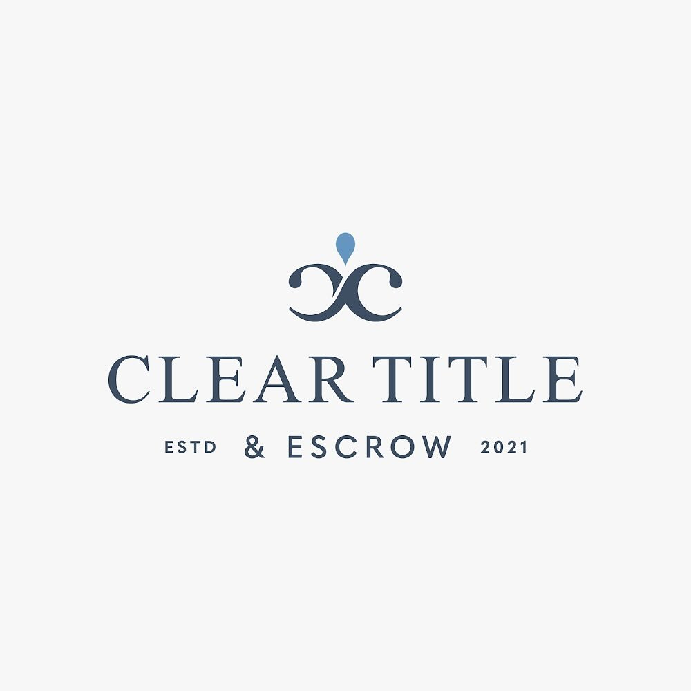 Holy cow guys, we have so many projects to share with you all! Social media management for yourself is HARD, but we are breaking our silence by sharing the brand of @cleartitleescrow that launched this year 🎉How beautiful does the logo look in the n