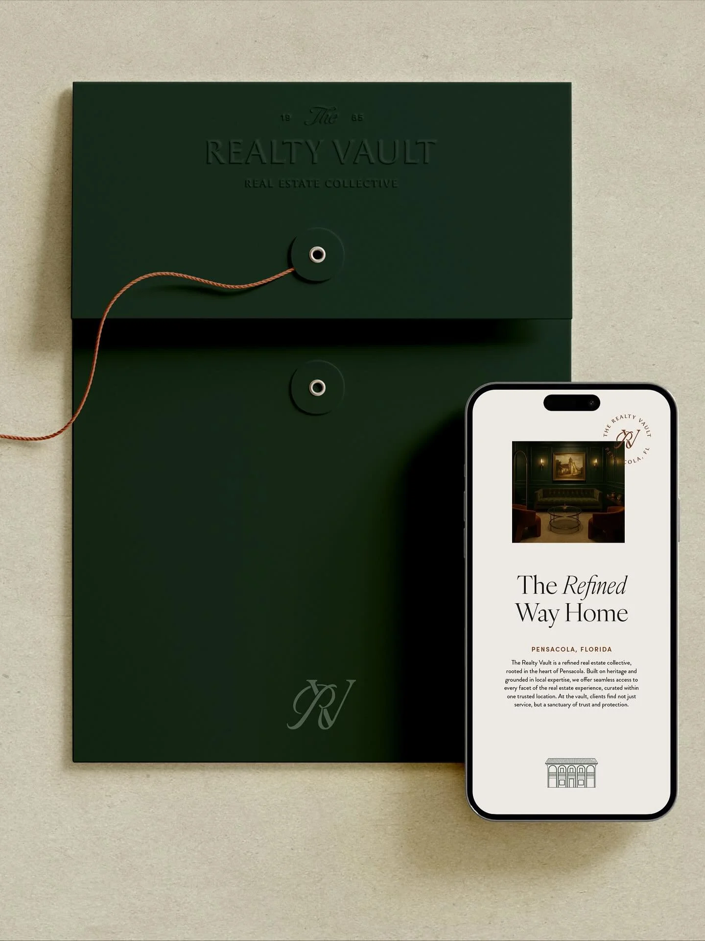 Introducing @therealtyvault &mdash;one of our most immersive projects we are finally sharing! Whenthey came to us, they were transitioning from a corporate brokerage to an independent one, housed inside a historic bank (hence, the &ldquo;vault&rdquo;