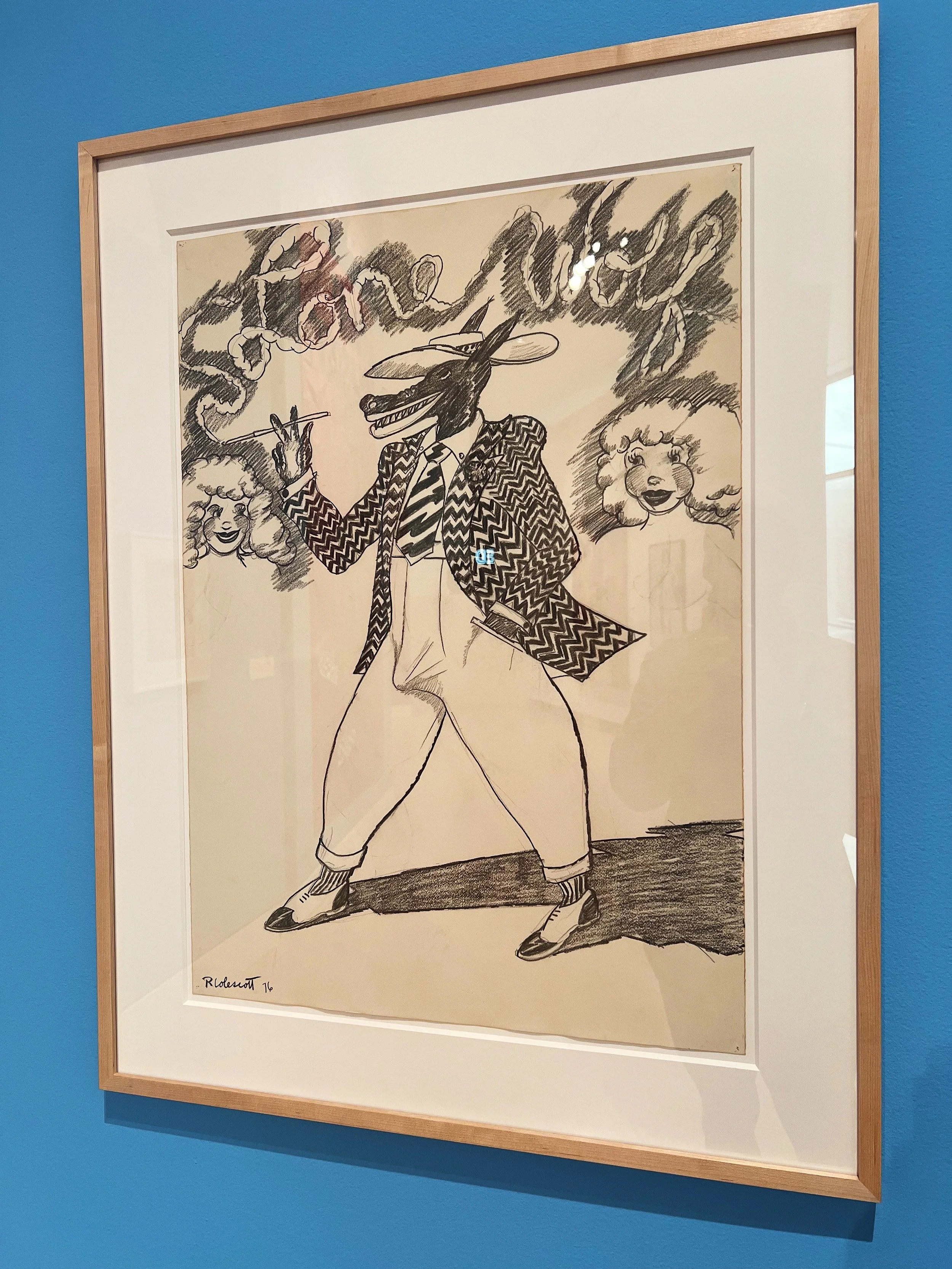 Lone Wolf Trilogy (Robert Colescott)