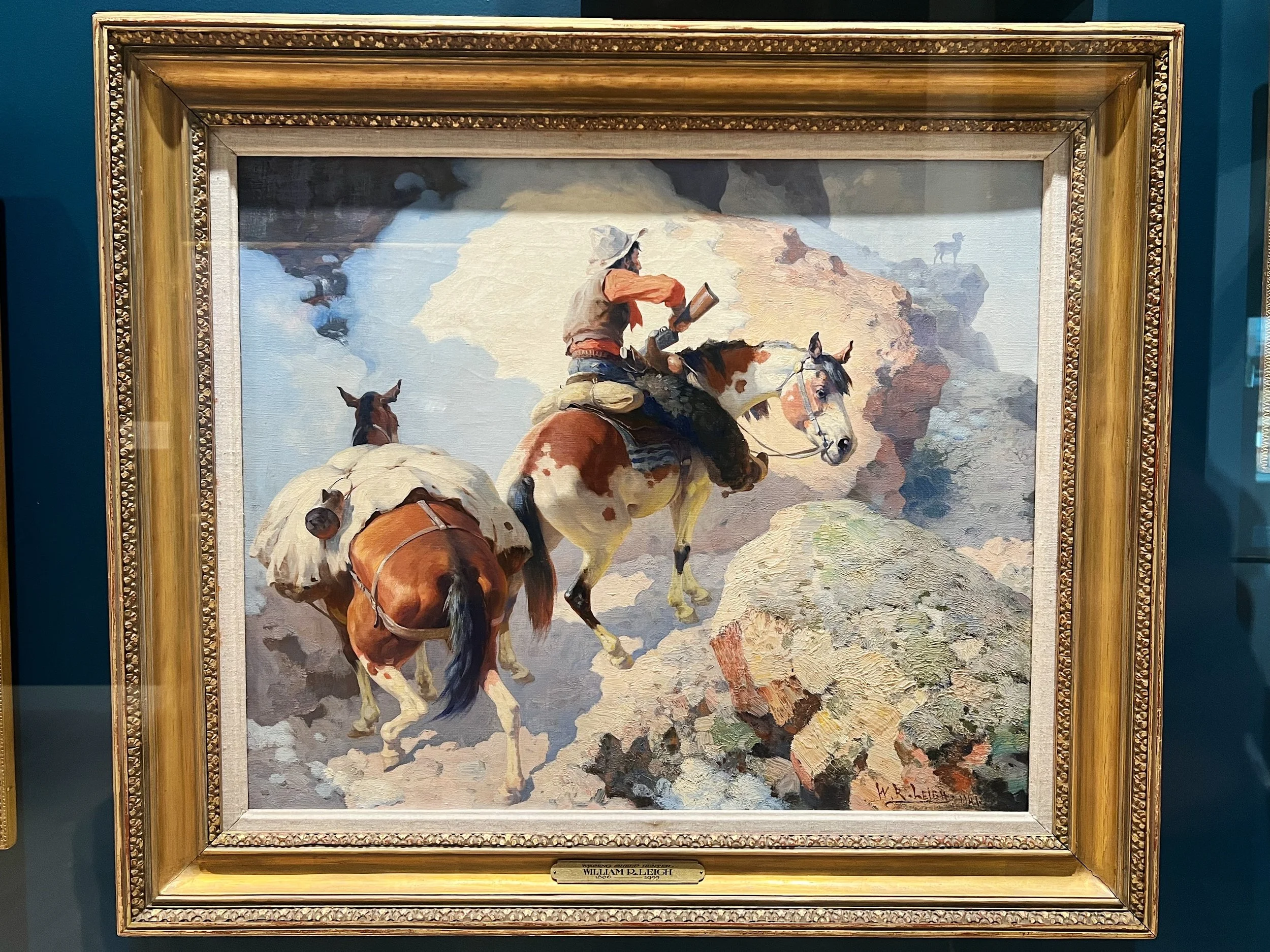 Wyoming Sheep Hunter (William R. Leigh)