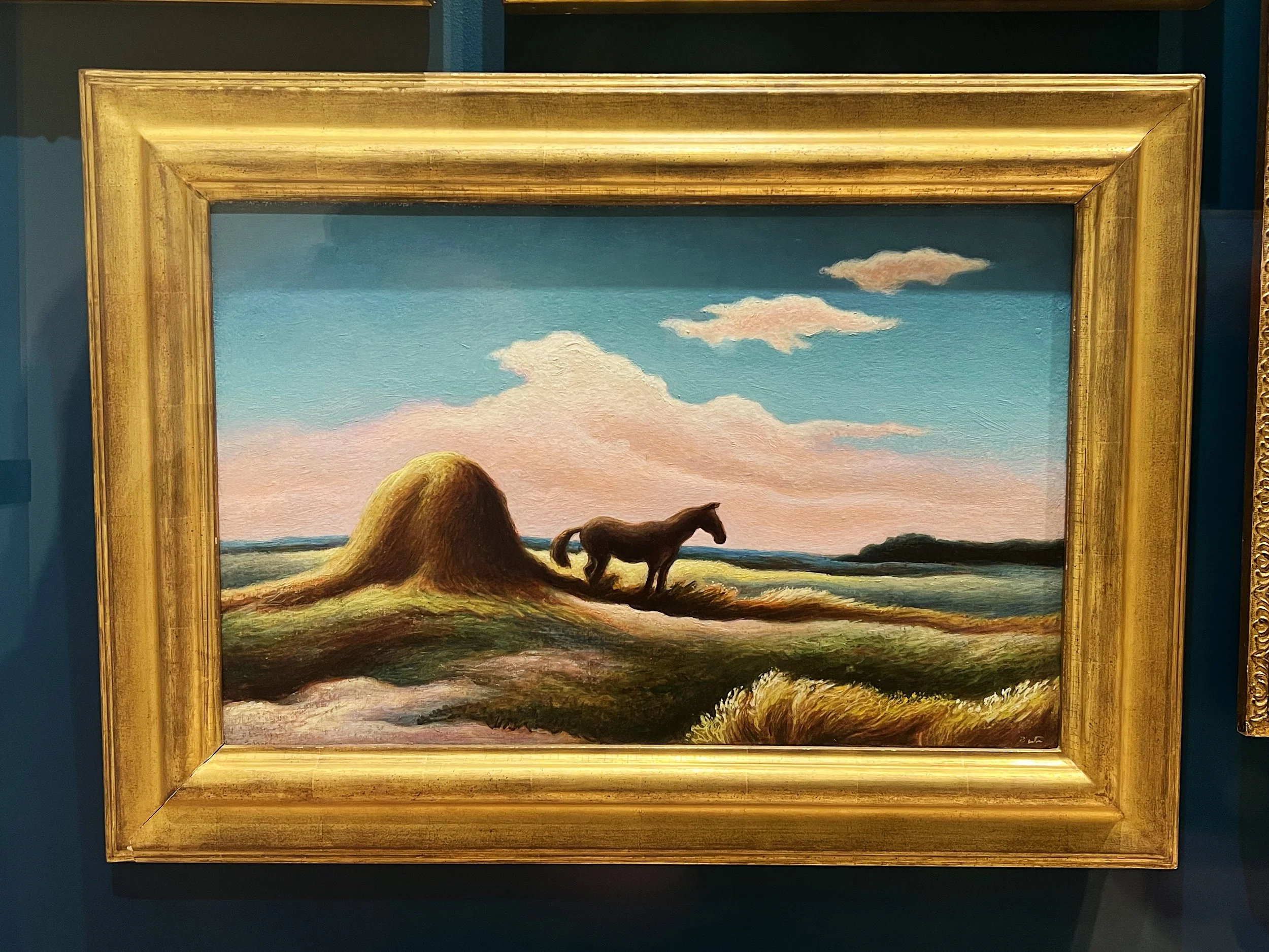 The Lonely Horse (Thomas Hart Benton)