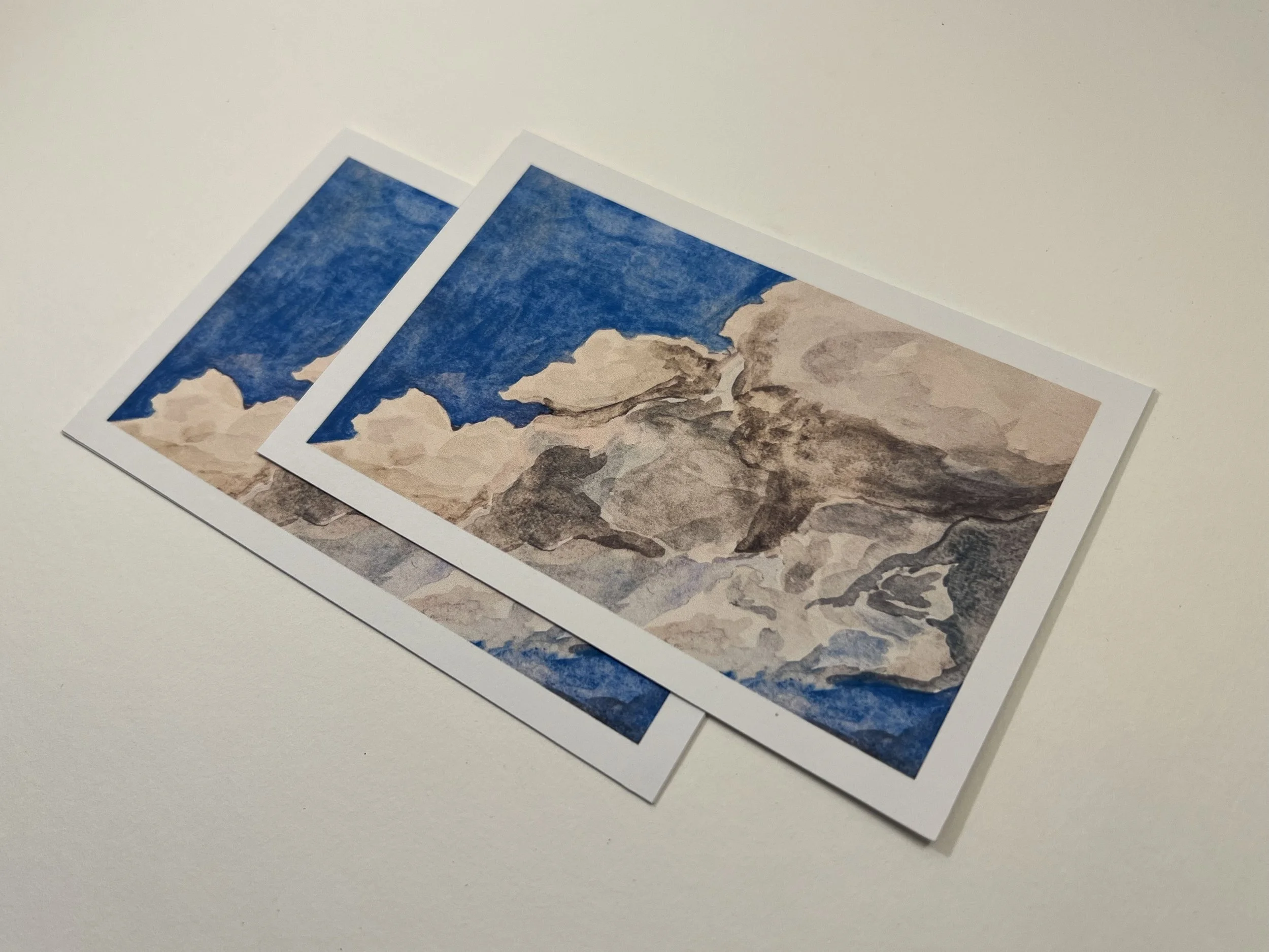 Clouds [Watercolor Print]