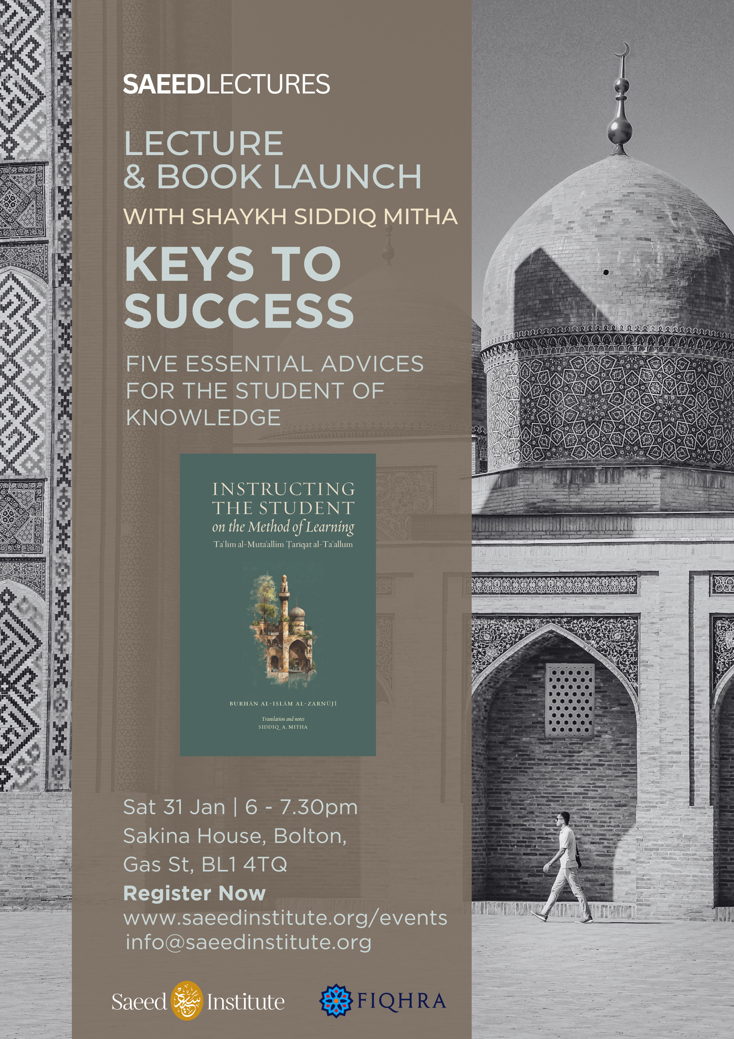 Keys to Success | Lecture and Book Launch