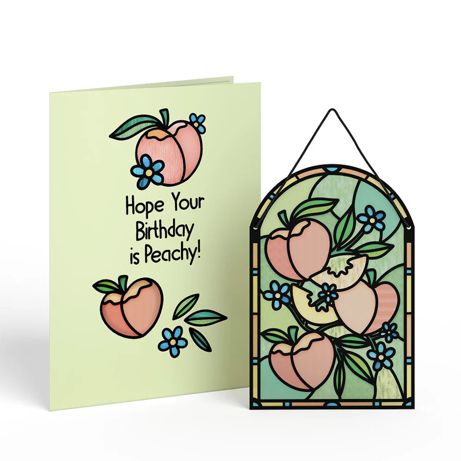 Peaches (Fruit Suncatcher Collection)