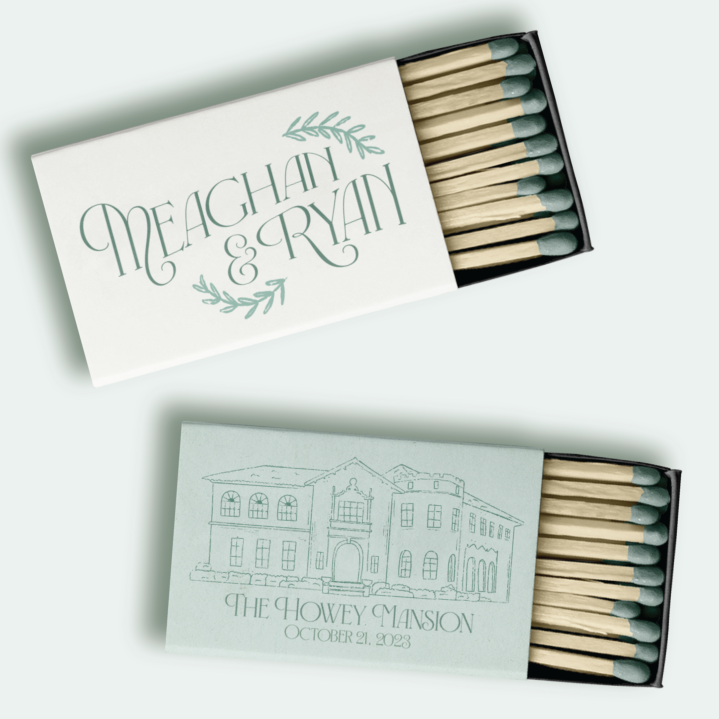 Wedding Favor Matchboxes