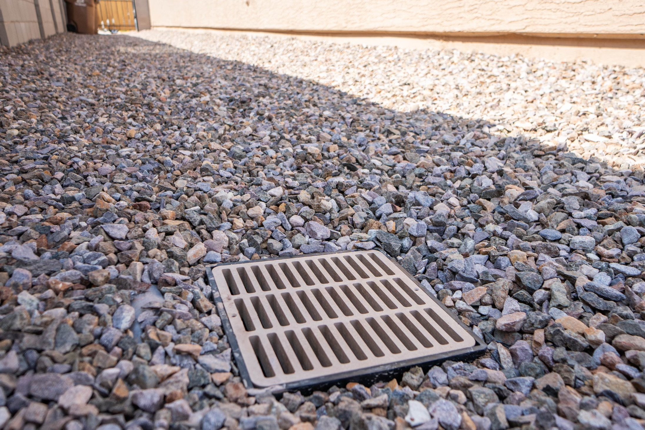 Backyard rock installation near Phoenix by Better Life Landscape & Design